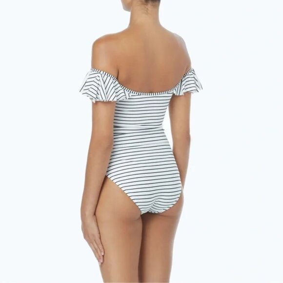 Vince Camuto Blossom Stripe One Piece Swimsuit | Size 6 | NWOT 🌺 - Picture 10 of 10
